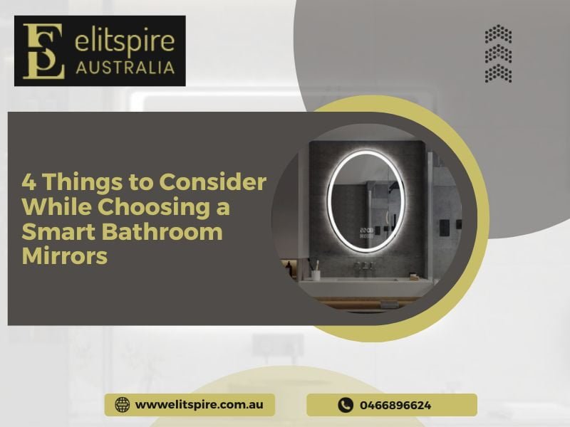 Smart Bathroom Mirrors