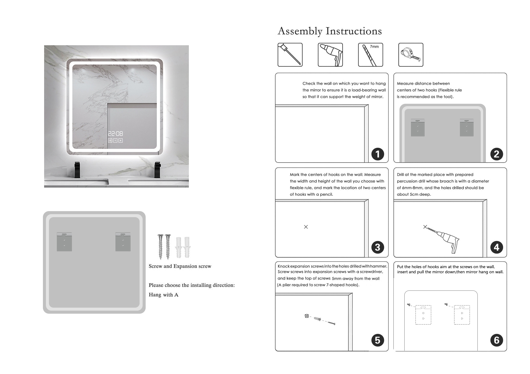 Esme Smart LED Mirror 3 Esme Smart LED Mirror - Image 3