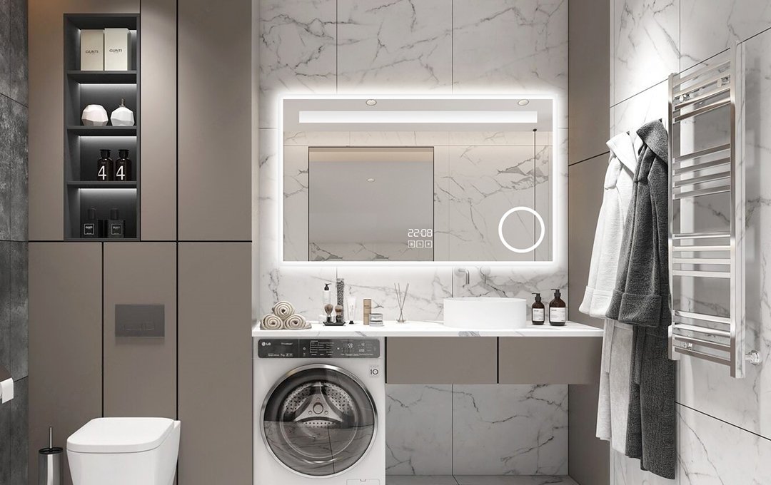Everest Front lite LED Mirror 6 Everest Front lite LED Mirror - Image 6